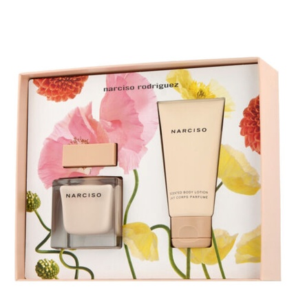 Narciso Rodriguez Powder 2 pcs. gift-set 50ml Narisco Eau de Parfum Spray - 50ml body lotion