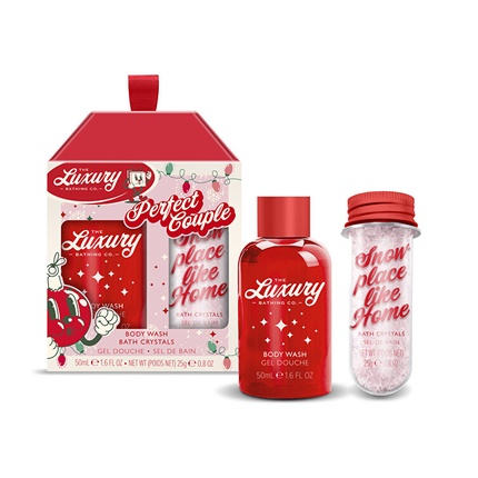 Grace Cole Bath Care Gift Set Christmas Sweets Cocoa Vanilla - 2 Pieces