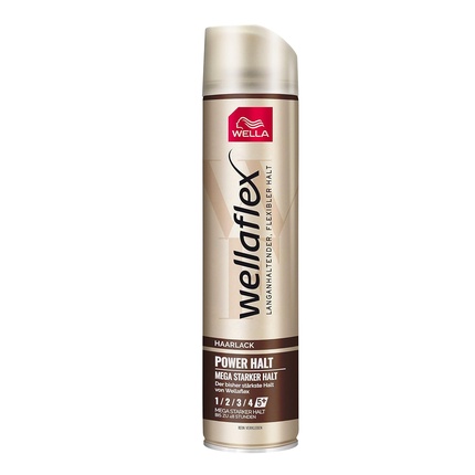 Wellaflex Extreme Hold Hair Spray 48h Ultimate Hold without Sticking Vegan Scalp-Friendly Formula with UV Protection 250ml