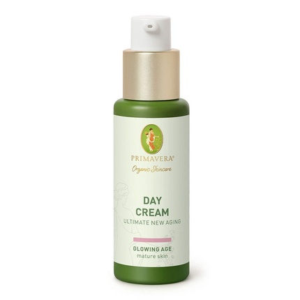 PRIMAVERA Ultimate New Aging Day Cream 30ml - Effective Face Cream for Mature, Demanding Skin - Vegan