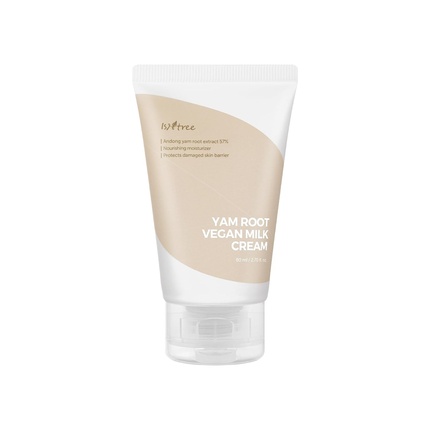 IsNtree Yam Root Vegan Milk Cream 80ml 2.7 fl.oz Nourishing Moisturizer Korean Skincare