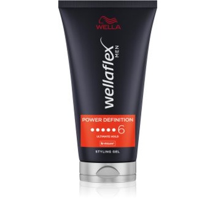 Wella Wellaflex Men Power Definition Styling Gel - 150 Ml