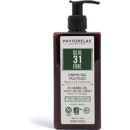 PhytorelaxLaboratories Olio 31 Herbs Vegan & Organic Multi-Purpose Balm Gel 250ml