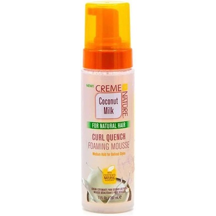 Creme of Nature Coconut Milk Natural Hair Curl Quench Foaming Mousse 207ml