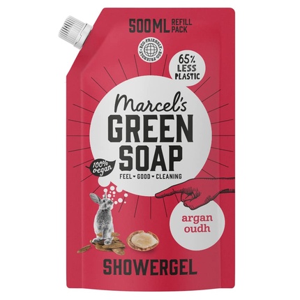 Marcel's Green Soap Argan & Oudh Shower Gel and Body Wash 500ml