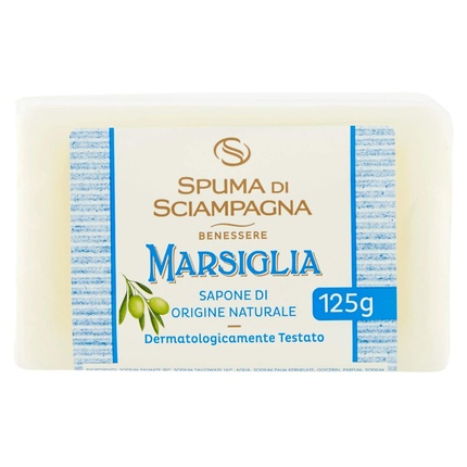 Spuma di Sciampagna Marsiglia Natural Origin Soap 125g