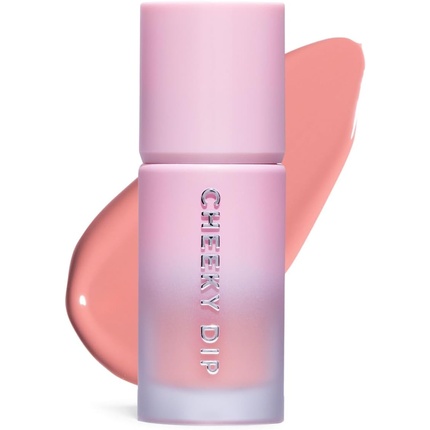 W7 Cheeky Dip Liquid Blusher Pigmented Colour for Cheek Makeup Satin Matte