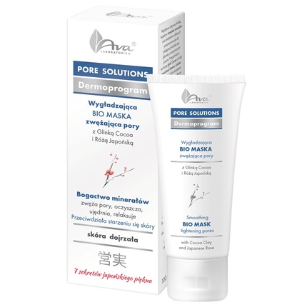 Ava Laboratorium Pore Solutions Bio Mask Tightening Pores 100g
