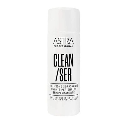 Astra Cleanser Degreasing Solution for Semi-Permanent Nail Polish 125ml