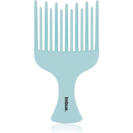Imbue Volumizing Hair Pick Afro Picks for Men and Women Easy Grip Handle for Hairstyling All Hair Types Detangling Accessories Green
