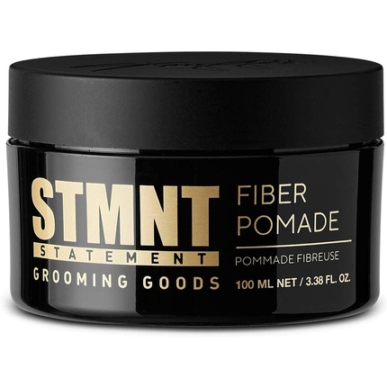 STMNT Grooming Goods Fiber Pomade Semi-Matte Finish Strong Control Easy To Wash Out 100ml 100g