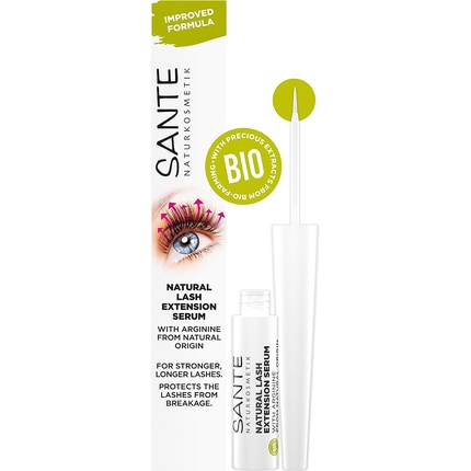 Sante Naturkosmetik Natural Organic Eyelash Serum 3.5ml Improved Formula