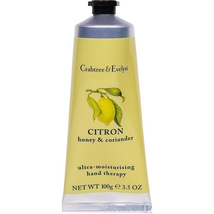 Crabtree & Evelyn Citron Honey Coriander Ultra-Moisturising Hand Cream - 100 G
