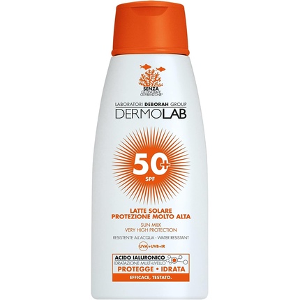 DERMOLAB Sun Fp50+ Milk 200ml Solar Product for the Skin