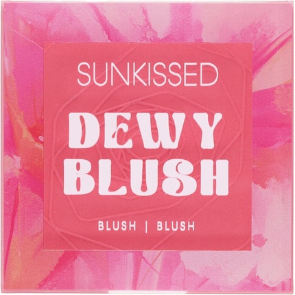 Sunkissed Dewy Blush for Radiant Cheeks Soft Pink Hue Long Lasting Color