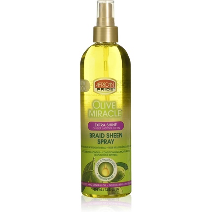African Pride Braid Sheen Spray Extra Shine 355ml