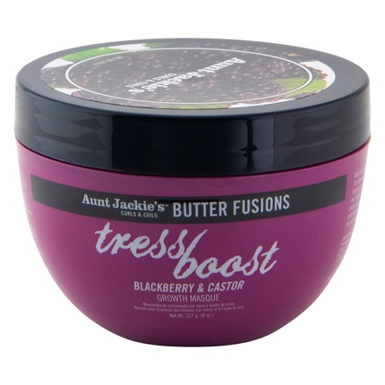 Aunt Jackie's Butter Fusions Tress Boost Blackberry & Castor Hair Growth