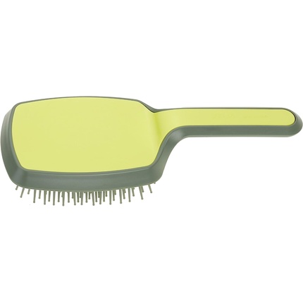 Janeke Curvy Pneumatic Bag Brush Lime