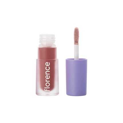 Florence by Mills Be A VIP Velvet Liquid Lipstick Vibe Check Rosey Nude Vegan Cruelty-Free