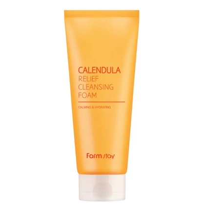 Farmstay Calendula Relief Cleansing Foam - 180ml