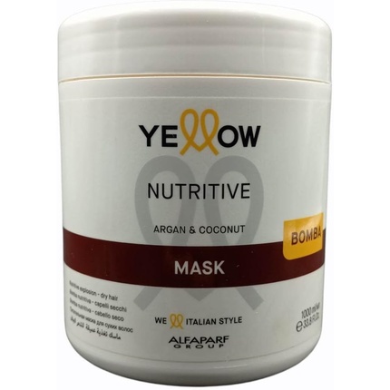 Nutritive Bomba Yellow Alfaparf Group Hair Mask 1000ml