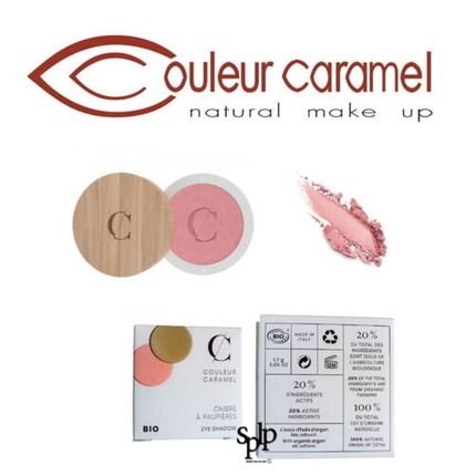 Color Caramel Organic Eyeshadow N016 Magical Mother of Pearl Pink