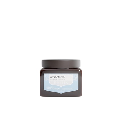 ARGANICARE Moisturizing and Repairing Mask Enriched with Biotin and Argan Oil Strengthens Hair Provides Nutrients and Moisture Protects Against Breakage Made in France
