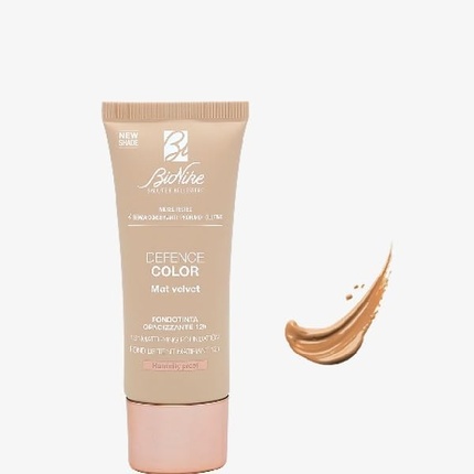 Bionike Defence Color Mat Velvet 12H Mattifying Foundation 405 Honey Gold