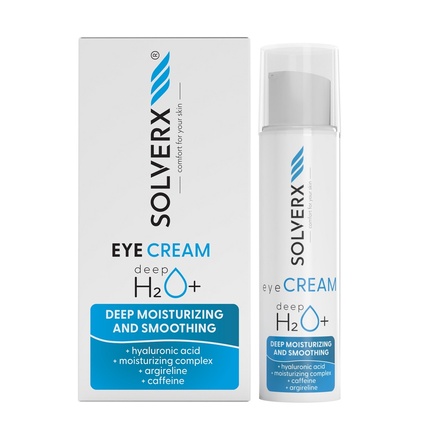 Solverx Deep H2o Eye Cream 15ml - Hydrating Eye Care