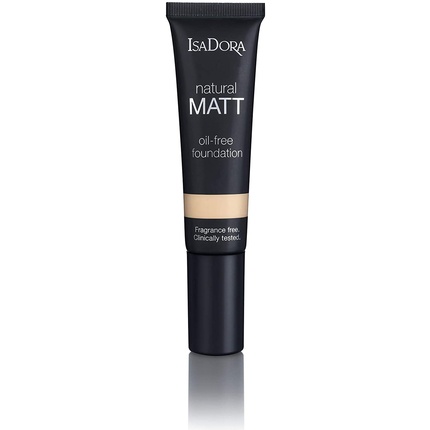 IsaDora Natural Matt Foundation 35ml 10 Matt Porcelain