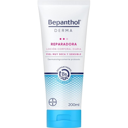 Bepanthol Derma Repair Body Lotion Immediate and Long Lasting Moisturizing for Very Dry and Sensitive Skin Daily Use 200ml