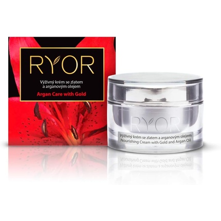 Ryor Nourishing Cream with Gold and Argan Oil