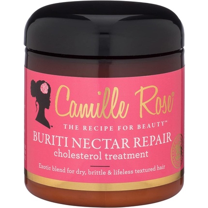 Camille Rose Buriti Nectar Repair Cholesterol Treatment for Dry Brittle Textured Hair 8 fl oz