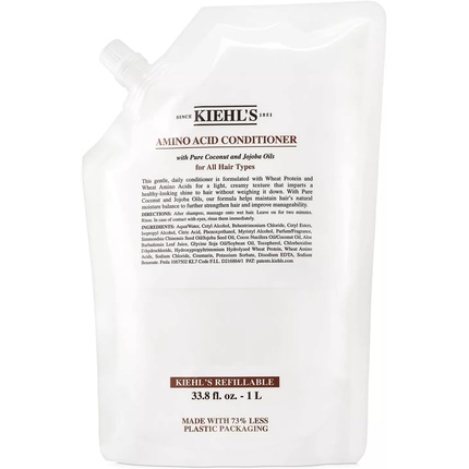 Kiehl's Hair Amino Acid Conditioner Refill Pouch 1 Litre