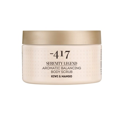 -417 Dead Sea Cosmetics Kiwi & Mango Aromatic Body Scrub with Wheat Germ Oil 15.8oz Serenity Legend Collection