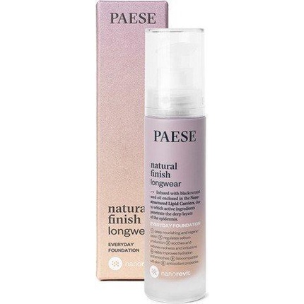 Nanorevit Natural Finish Longwear Everyday Foundation 2.5 Sand Beige 35ml