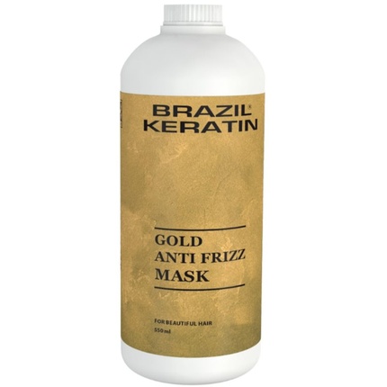 Brazil Keratin Gold Anti Frizz Mask - 550 ml