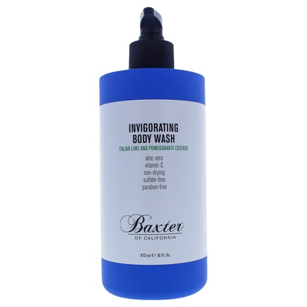 Baxter of California Invigorating Body Wash Italian Lime & Pomegranate 16 Oz