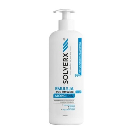SOLVERX Atopic Skin Soothing and Anti-Inflammatory Shower Emulsion 500ml