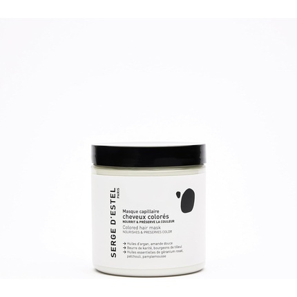 SERGE D'ESTEL PARIS Colored Hair Mask 250g - Protects Softens Extends Hydrates Hair Color - 100% Vegan