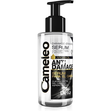 Cameleo Keratin Serum for Damaged Dry Brittle Hair Regenerating Repair Treatment with Biomimetic Keratin & Argan Oil Heat Protection 150ml