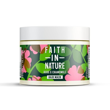 Faith In Nature Restoring Natural Wild Rose and Chamomile Hair Mask 300ml