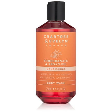 Crabtree & Evelyn Pomegranate & Argan Oil Body Wash 8.5 fl oz