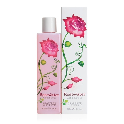 Crabtree & Evelyn Rosewater Cleansing Shower Gel For All Skin Types - 250 Ml