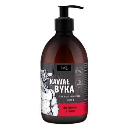 Laq Bull Piece Shower Gel Matte Black 500ml