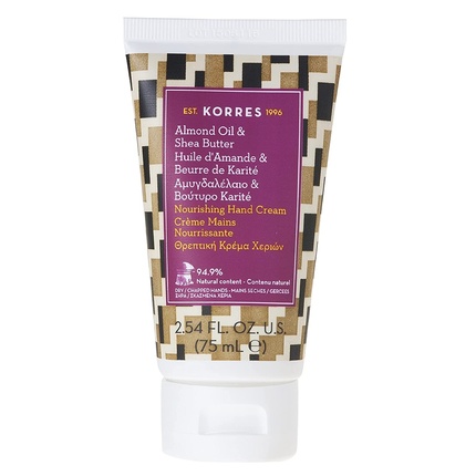 KORRES Almond Oil & Shea Butter Nourishing Hand Cream 75ml