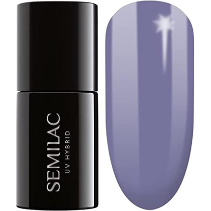 Semilac 104 UV Hybrid Nail Polish 7ml Violet Gray