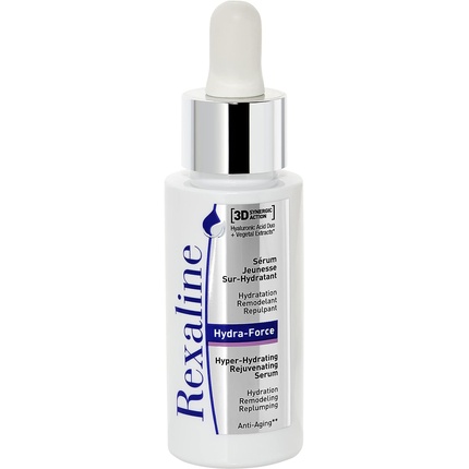 Rexaline Hydra-Force Moisturizing and Rejuvenating Face Serum with Hyaluronic Acid Duo 30ml