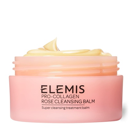 Elemis Pro-Collagen Rose Cleansing Balm 3-in-1 Deep Cleansing Milk Enriched