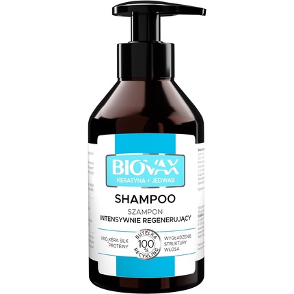L'Biotica Biovax Keratin-Silk Shampoo 200ml